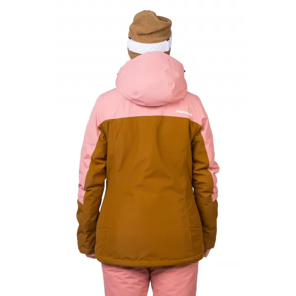  Damenjacke HANNAH MAKY COL GOLDBRAUN/ROSETTE 
