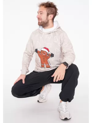 Hochwertiges Funktions-Sweatshirt für Herren ALTISPORT VOJ/ALMVN6MI01 BEIGE