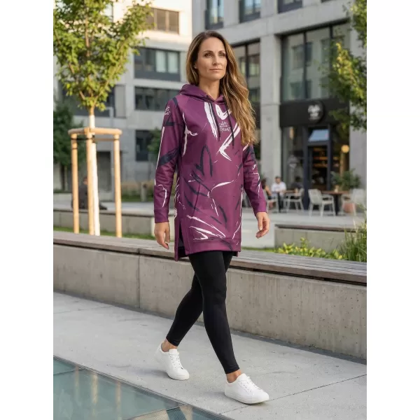  Funktionelles erweitertes Damen-Sweatshirt Premium ALTISPORT VOJ/ALW049MI03 LILA 