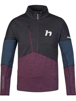 Herren-Sweatshirt HANNAH NIRO HZ ANTHRAZIT/PFLAUMENLILA MEL