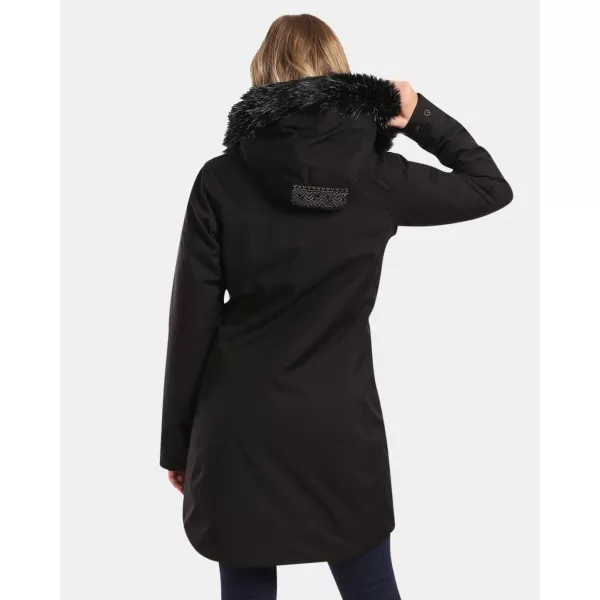  Wintermantel für Damen KILPI PERU-W WL0132KI SCHWARZ 