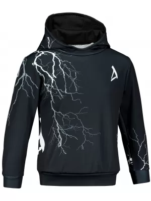 Hochwertiges Funktions-Sweatshirt für Kinder ALTISPORT VOJ/ALK004MI01 SCHWARZ UND WEIß