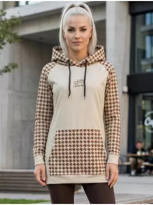 Funktionelles erweitertes Damen-Sweatshirt Premium ALTISPORT VOJ/ALW048MI03 BRAUN