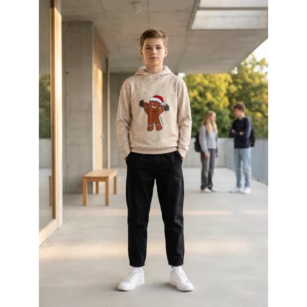  Hochwertiges Funktions-Sweatshirt für Kinder ALTISPORT VOJ/ALKVN6MI01 BEIGE 