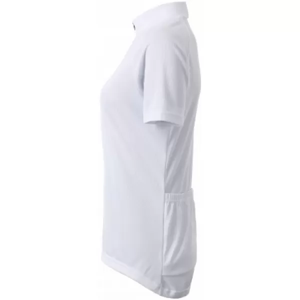  Damen-Radtrikot ALTISPORT NoPrint NP/ALW115NJ WEIß 