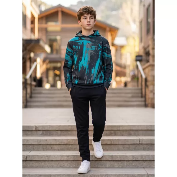  Hochwertiges Funktions-Sweatshirt für Kinder ALTISPORT VOJ/ALK010MI01 SCHWARZ/SMARAGD 