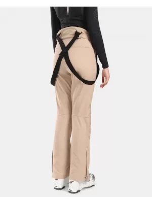 Softshell-Skihose für Damen KILPI DIONE-W WL0408KI BEIGE