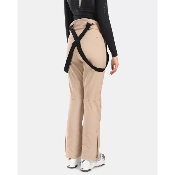  Softshell-Skihose für Damen KILPI DIONE-W WL0408KI BEIGE 