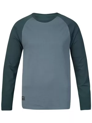Herren-T-Shirt mit langen Ärmeln HANNAH ROKET STÜRMISCHES WETTER/ZAUBERWALD