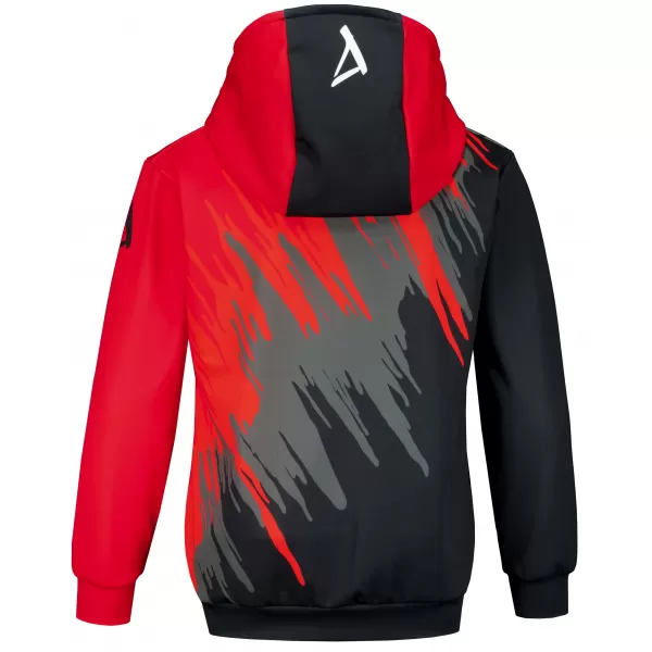  Hochwertiges Funktions-Sweatshirt für Kinder ALTISPORT VOJ/ALK006MI01 SCHWARZ/ROT 