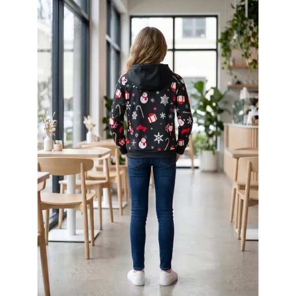  Hochwertiges Funktions-Sweatshirt für Kinder ALTISPORT VOJ/ALKVN1MI01 SCHWARZ 