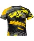 Hochwertiges Funktions-T-Shirt für Kinder ALTISPORT VOJ/ALK014TR01 SCHWARZ UND GELB