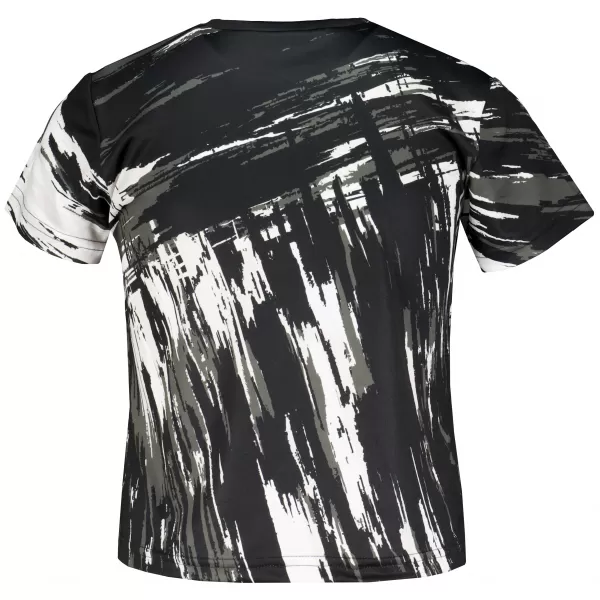  Hochwertiges Funktions-T-Shirt für Kinder ALTISPORT VOJ/ALK010TR01 SCHWARZ UND WEIß 