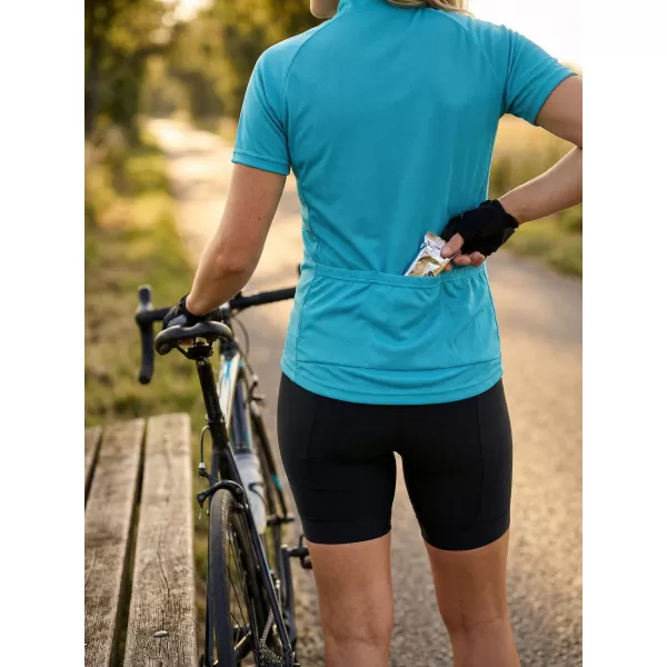  Damen-Radtrikot ALTISPORT NoPrint NP/ALW115NJ TÜRKIS 