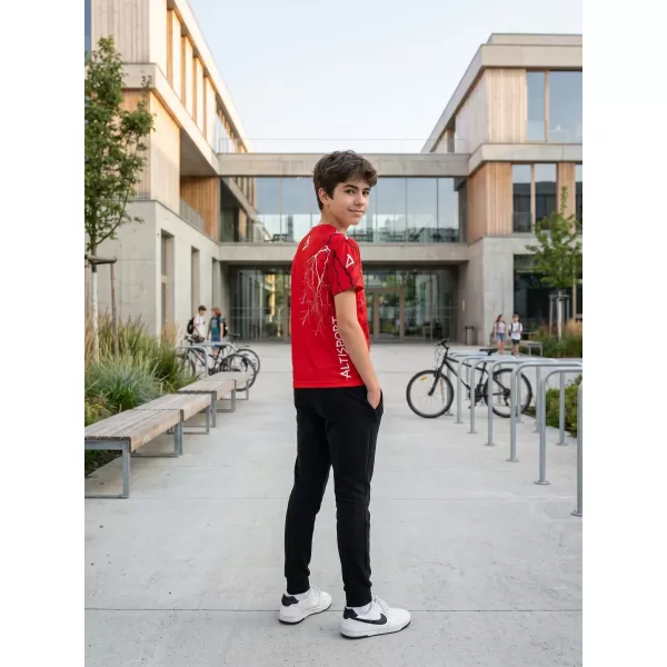  Hochwertiges Funktions-T-Shirt für Kinder ALTISPORT VOJ/ALK004TR01 ROT 