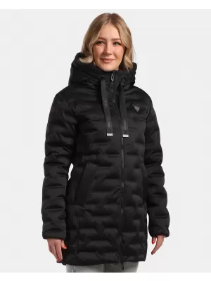 Wintermantel für Damen KILPI BELIZE-W WL0133KI SCHWARZ