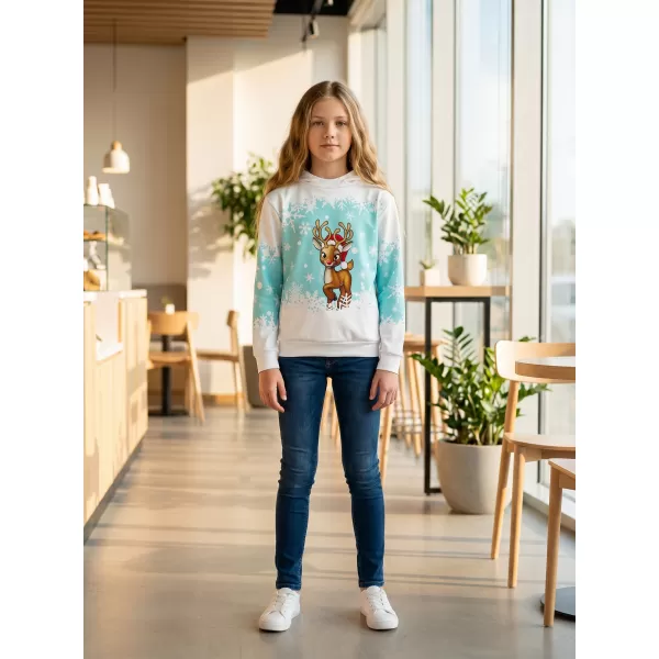  Hochwertiges Funktions-Sweatshirt für Kinder ALTISPORT VOJ/ALKVN3MI01 BLAU 