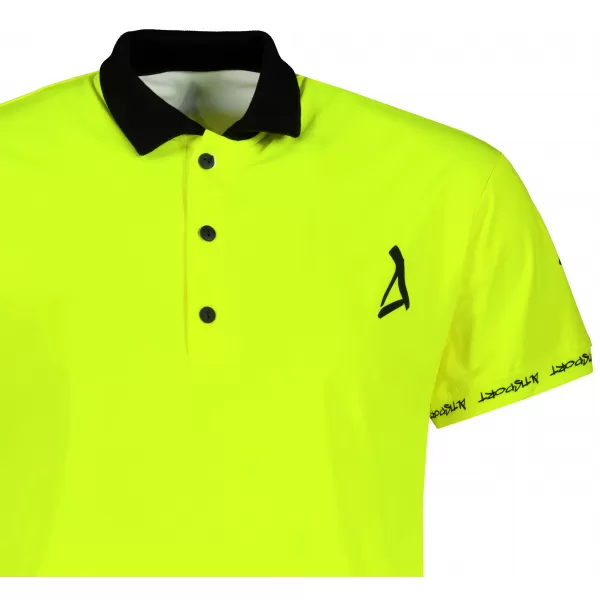  Herren-Funktions-T-Shirt mit Premium-Kragen ALTISPORT VOJ/ALM000TR05 NEONGELB 