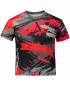 Hochwertiges Funktions-T-Shirt für Kinder ALTISPORT VOJ/ALK014TR01 SCHWARZ/ROT