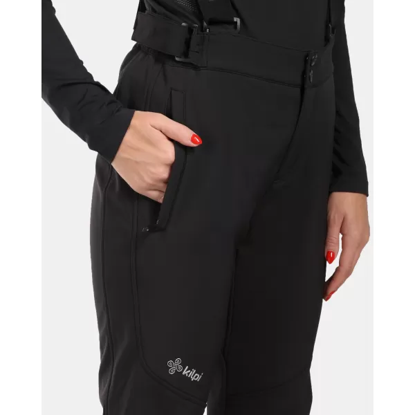  Softshell-Skihose für Damen KILPI RHEA-W WL0409KI SCHWARZ 
