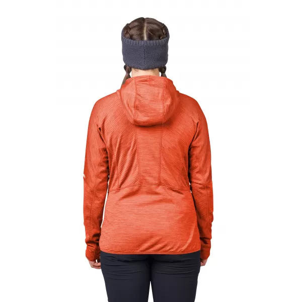  Damen-Sweatshirt HANNAH MEDA HOODY WÜRZIGE ORANGENMELISSE 