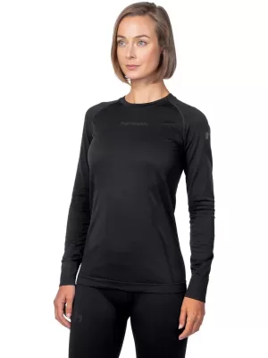 Thermo-T-Shirt für Damen HANNAH ACTIVE TS L/S W ANTHRAZIT