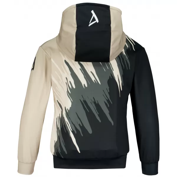  Hochwertiges Funktions-Sweatshirt für Kinder ALTISPORT VOJ/ALK006MI01 SCHWARZ/BRAUN 