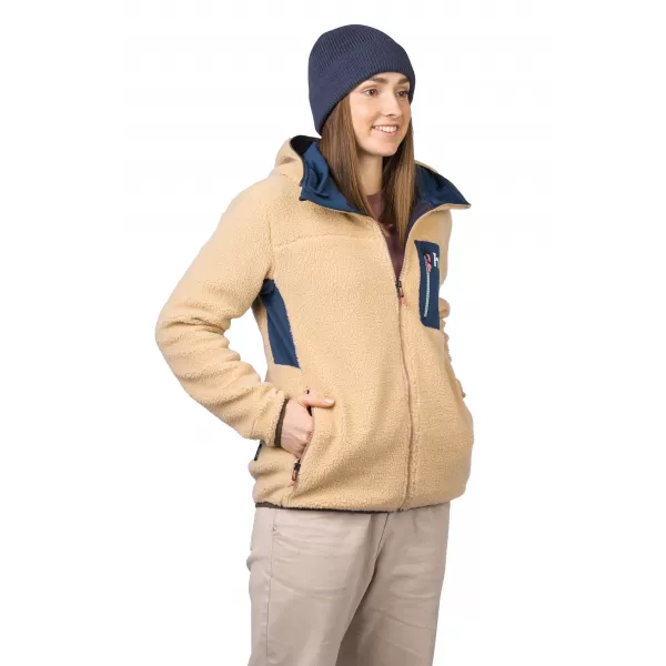  Damen-Sweatshirt HANNAH KOALA HOODY BEIGE/GESCHICHTETES MEER 