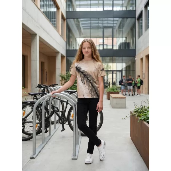  Hochwertiges Funktions-T-Shirt für Kinder ALTISPORT VOJ/ALK001TR01 BRAUN 