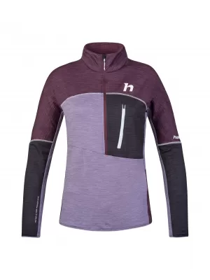 Damen-Sweatshirt HANNAH MEDA HZ PFLAUMENLILA/LAVENDELGRAUMEL
