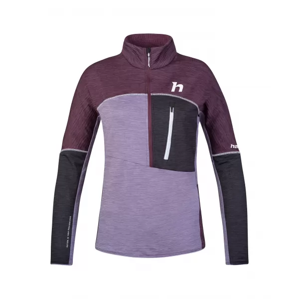  Damen-Sweatshirt HANNAH MEDA HZ PFLAUMENLILA/LAVENDELGRAUMEL 