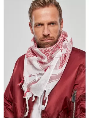 Schal BRANDIT BD7009 ROT/WEIß