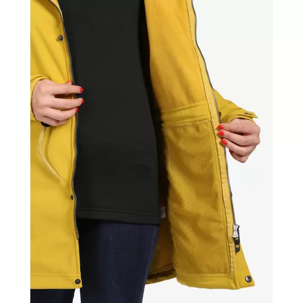  Softshell-Mantel für Damen KILPI LASIKA-W WL0136KI GOLDEN 