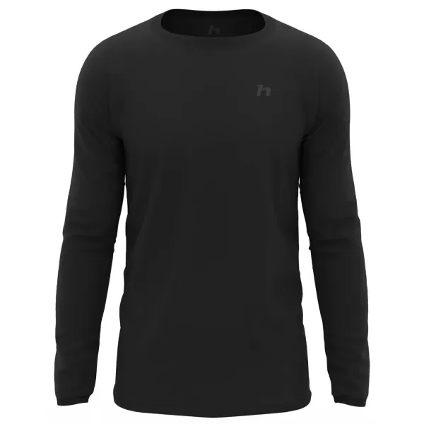  Herren-T-Shirt mit langen Ärmeln HANNAH TAREGAN L/S ANTHRAZIT 