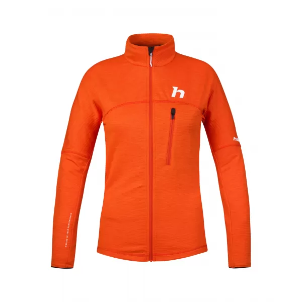  Damen-Sweatshirt HANNAH MEDA WÜRZIGE ORANGENMELISSE 