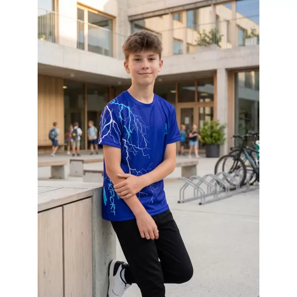  Hochwertiges Funktions-T-Shirt für Kinder ALTISPORT VOJ/ALK004TR01 KÖNIGSBLAU 