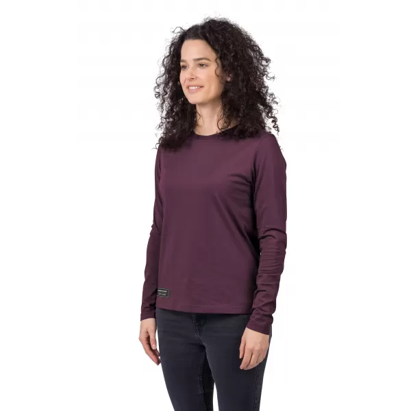  Damen-T-Shirt mit langen Ärmeln HANNAH ALERIN FEIGE 