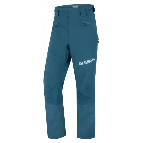  Herren Hardshell -Hosen HUSKY KIPPE M TÜRKIS VERBLASST 