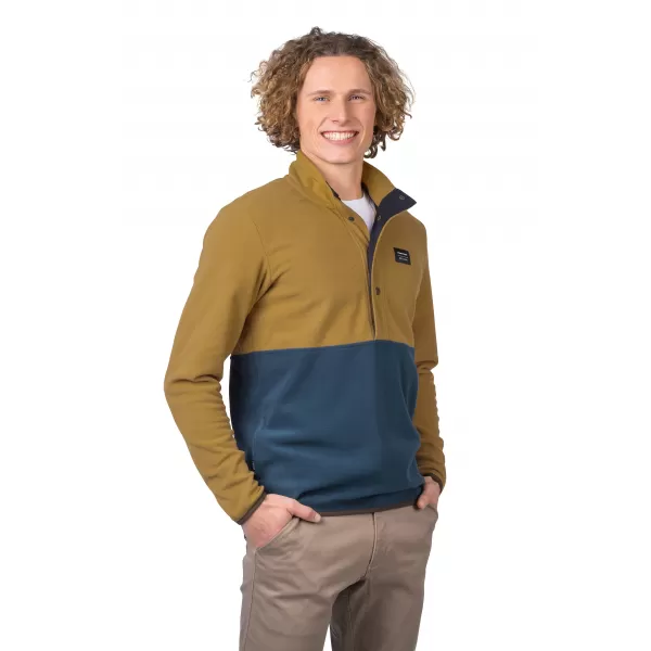  Herren-Sweatshirt HANNAH MINT HOLZDROSSEL/GESCHICHTETES MEER 