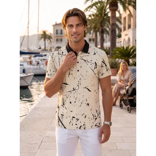  Herren-Funktions-T-Shirt mit Premium-Kragen ALTISPORT VOJ/ALM034TR05 BRAUN 