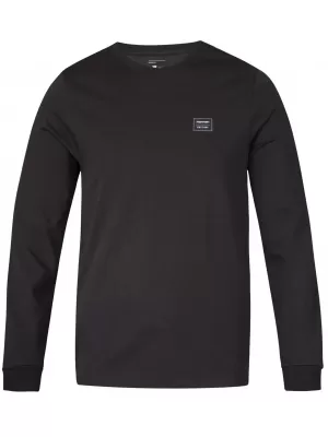 Herren-T-Shirt mit langen Ärmeln HANNAH KIRK II ANTHRAZIT
