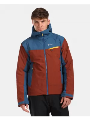 Herren-Skijacke KILPI FLIP-M WM0113KI DUNKELROT