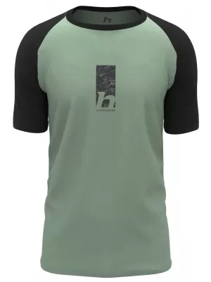 Herren-T-Shirt HANNAH TAREGAN ANTHRAZIT/SEEROSENBLATT