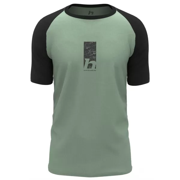  Herren-T-Shirt HANNAH TAREGAN ANTHRAZIT/SEEROSENBLATT 