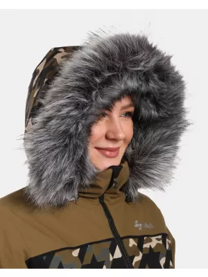 Damen-Skijacke KILPI CLAIR-W WL0107KI KHAKI