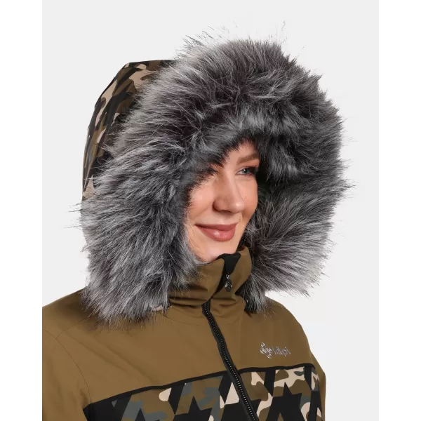  Damen-Skijacke KILPI CLAIR-W WL0107KI KHAKI 