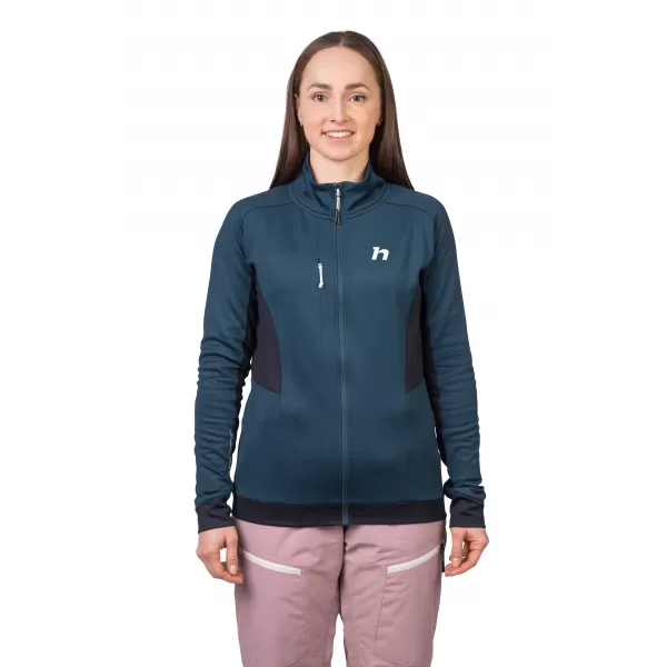  Damen-Sweatshirt HANNAH NELA GESCHICHTETES MEER/ANTHRAZIT 