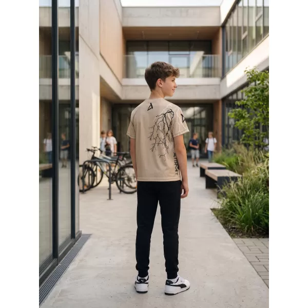  Hochwertiges Funktions-T-Shirt für Kinder ALTISPORT VOJ/ALK004TR01 BRAUN 