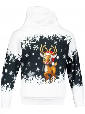 Hochwertiges Funktions-Sweatshirt für Kinder ALTISPORT VOJ/ALKVN3MI01 WEIß