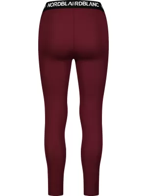 Thermohose für Damen NORDBLANC SUPERPOWER NBBLD7976 BURGUND